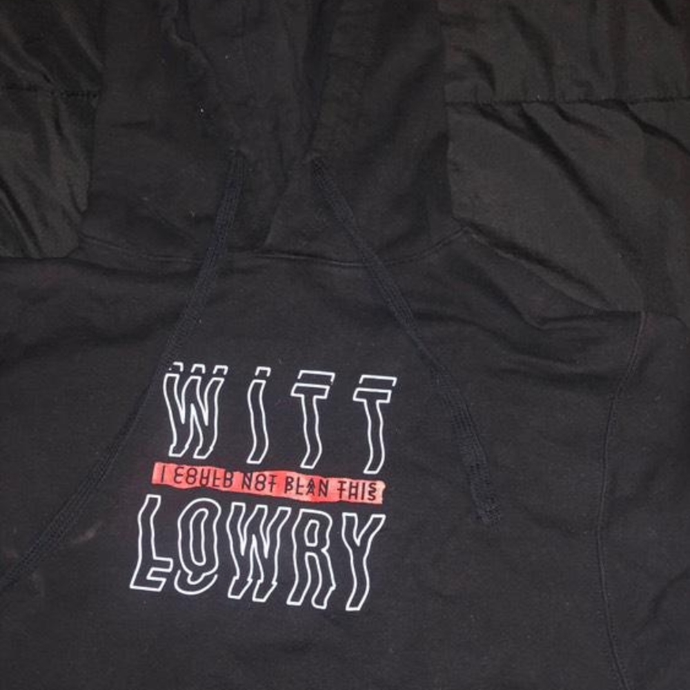 Witt Lowry Black Graphic Hoodie
